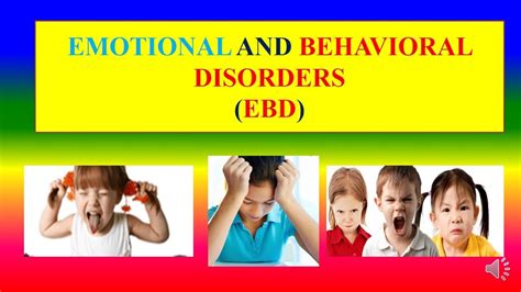 what is ebd|Emotional and Behavioral Disorder EBD Diagnosis .